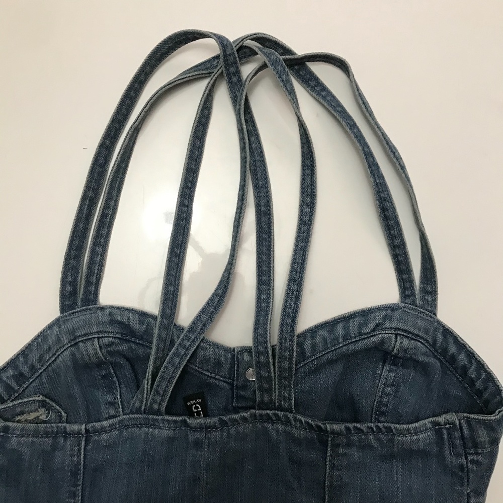 H&M DENIM DRESS SIZE4 - Picture 3 of 7
